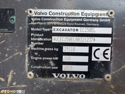 Volvo EC250EL