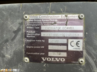 Volvo EC 480Dl